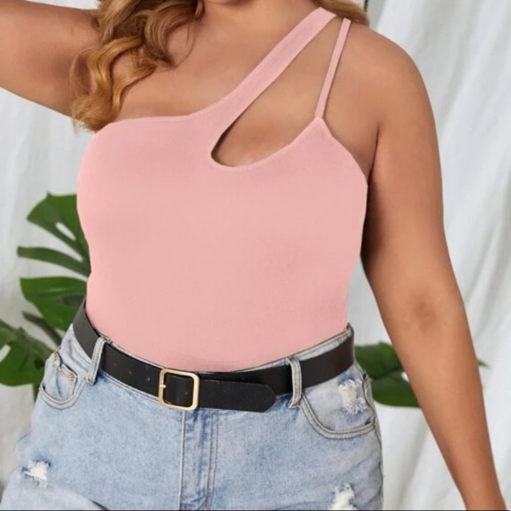 Pink bodysuit